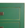 Mesita de Noche 44 x 34 x 77 cm Madera Verde DMF