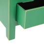 Mesita de Noche 44 x 34 x 77 cm Madera Verde DMF