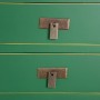 Mesita de Noche 44 x 34 x 77 cm Madera Verde DMF