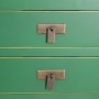 Mesita de Noche 45 x 30 x 66 cm Madera Verde DMF