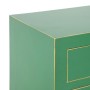 Mesita de Noche 45 x 30 x 66 cm Madera Verde DMF