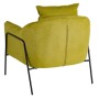 Fauteuil 76,5 x 70 x 74 cm Tissu Synthétique Métal Vert