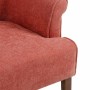 Fauteuil 77 x 64 x 88 cm Tissu Synthétique Bois Rouge foncé