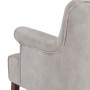 Fauteuil 77 x 64 x 88 cm Tissu Synthétique Beige Bois