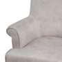 Fauteuil 77 x 64 x 88 cm Tissu Synthétique Beige Bois