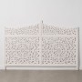 Tête de lit 180 x 123 cm Bois Blanc DMF