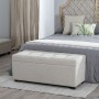 Baúl 102 x 41 x 43 cm Tejido Sintético Madera