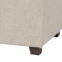 Coffre 102 x 41 x 43 cm Tissu Synthétique Bois