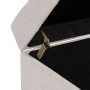 Coffre 102 x 41 x 43 cm Tissu Synthétique Bois