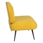 Sillón 81 x 51 x 79 cm Tejido Sintético Madera Amarillo