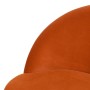 Fauteuil 71 x 73 x 72 cm Tissu Synthétique Bois Orange