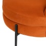 Fauteuil 71 x 73 x 72 cm Tissu Synthétique Bois Orange