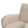 Fauteuil 72 x 71 x 81 cm Tissu Synthétique Beige Bois