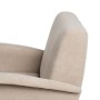 Fauteuil 72 x 71 x 81 cm Tissu Synthétique Beige Bois