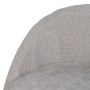 Fauteuil 73 x 61 x 76 cm Tissu Synthétique Gris Bois