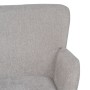 Fauteuil 71 x 69 x 87 cm Tissu Synthétique Gris Métal