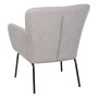 Fauteuil 71 x 69 x 87 cm Tissu Synthétique Gris Métal