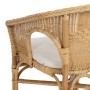 Fauteuil 57 x 58 x 80 cm Naturel Rotin