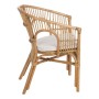 Fauteuil 57 x 58 x 80 cm Naturel Rotin