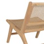 Fauteuil 60,5 x 73,5 x 72,5 cm Naturel Bois Rotin