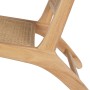 Fauteuil 60,5 x 73,5 x 72,5 cm Naturel Bois Rotin