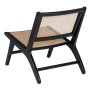 Fauteuil 60,5 x 73,5 x 72,5 cm Naturel Noir Bois Rotin