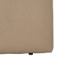 Cabecero de Cama 165 x 8 x 125 cm Tejido Sintético Beige