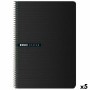 Cuaderno ENRI Status A4 100 Hojas Negro (5 Unidades)