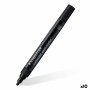 Marqueur permanent Staedtler Lumocolor Noir 2,4 mm (10 Unités)