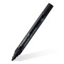 Marqueur permanent Staedtler Lumocolor Noir 2,4 mm (10 Unités)