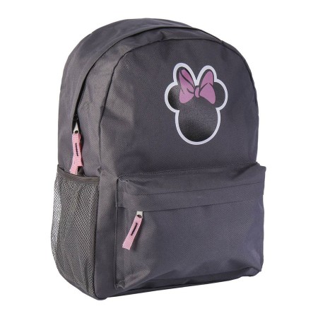 Cartable Minnie Mouse Gris (30 x 41 x 14 cm)