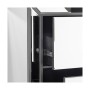 Mesita de Noche BRIGHT 50 x 40 x 68 cm Espejo Cristal DMF