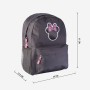 Cartable Minnie Mouse Gris (30 x 41 x 14 cm)