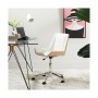 Chaise de Bureau 52 x 54 x 79 cm Naturel Blanc