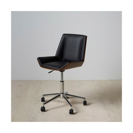 Sillón de Oficina 52 x 54 x 79 cm Negro Marrón
