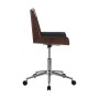 Sillón de Oficina 52 x 54 x 79 cm Negro Marrón