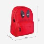 Cartable Deadpool Rouge (30 x 41 x 14 cm)