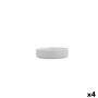 Bol Ariane Artisan Ø 14 cm Cerámica Blanco (4 Unidades)