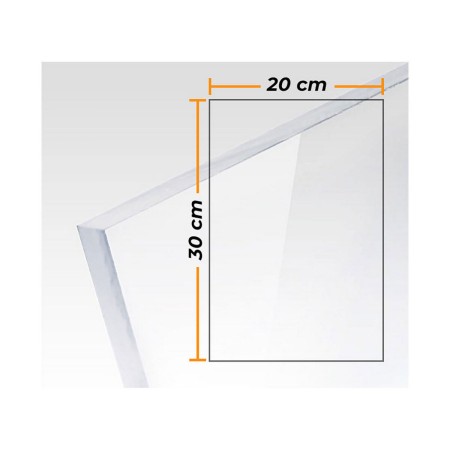 Plaque Compossar Transparent 3 mm Méthacrylate