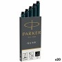 Recambio de tinta para pluma Parker Quink Negro (20 Unidades)