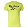 Camiseta de Manga Corta Hombre Reebok RI BIG LOGO TEE H49683 Amarillo