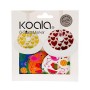 Identificateur de Verres Koala Flamingo (6 pcs) 5,5 cm Plastique