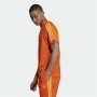 Camiseta de Manga Corta Hombre Adidas 3 Stripes Naranja