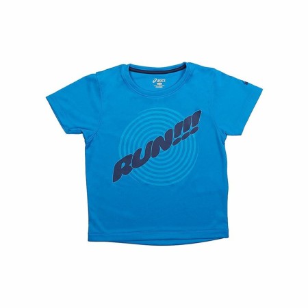 Camiseta Asics Run Azul