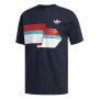 Camiseta de Manga Corta Hombre Adidas Ripple Azul oscuro