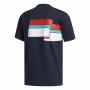 T-shirt à manches courtes homme Adidas Ripple Bleu foncé