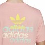 Camiseta de Manga Corta Hombre Adidas Frontback Rosa