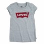 Camiseta de Manga Corta Infantil Levi's Batwing Gris claro