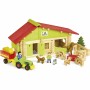 Figurines d’action Jeujura Wooden Farm Playset 140 Pièces