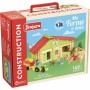 Figuras de Acción Jeujura Wooden Farm Playset 140 Piezas